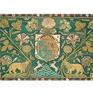 Royal Arms - Treasures of the Royal Courts Exhibition Postcard