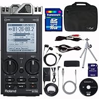 Roland R-26 Portable Digital Audio Recorder Bundle