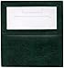 Photo Checkbook Cover DIY Photo Cover with Check Register Embrodery Scrapbooking Stamping (Green)