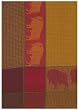Waffle Weave 100% Cotton Wheat Yellow Buffalo Dishtowel 18" X 28" Set / 6