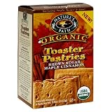 Natures Path Unfrosted Brown Sugar Maple Cinnamon Toaster Pastries, 6-Count Box (Pack of 12)