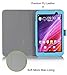 ASUS MeMo Pad 7 ME 176CX Case Cover, FYY Premium Soft Folio Leather Case for ASUS MeMo Pad 7 ME 176CX Cyan (With Auto Wake/Sleep Feature)