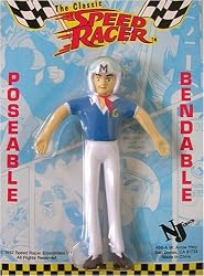 Speed Racer Figure : 6" tall Bendable & Poseable Figure