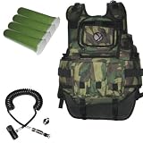 Gen-X Tactical Paintball Vest Scenario Combo - Camo