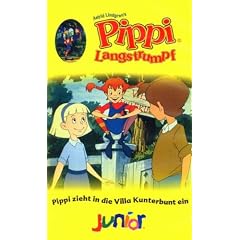 Pippi Langstrumpf - Pippi zieht in die Villa Kunterbunt [VHS]