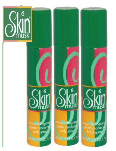 SKIN MUSK BODY SPRAY - PACKAGE OF 3