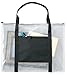 ALVIN - Clear Premium Mesh Kit Zipper Bag with Handle, Multi-Use Organization Bag for Item Storage and Arranging, Great for Needlework Projects, Art Supplies, and Travel - 20 x 26 Inches