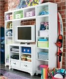 Lea Industries 711 - Entertainment Center Freetime Entertainment Center and Bookcase Set