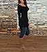 Finejo Casual Women Long Sleeve Lace Irregular Hem Blouse Tops