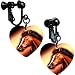 Heart Horse Clip Earrings