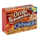 Orville Redenbacher's Gourmet Microwavable Popcorn, Pour Over Cinnabon, 2-Count Boxes (Pack of 12)