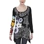 Desigual Addie - T-Shirt - Coton - Femme - Noir - &hellip Desigual