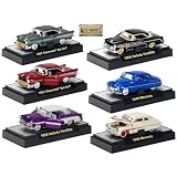 M2 Auto-Thentics Set of 6 Vehicles 1 64 Wave 8 by Collectable Diecast