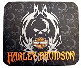 Harley-Davidson® Vicious Skull Mouse Pad. Foam pad with non-slip backing. MO63930