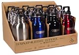 SubZero Gator Mouth 500ml (16oz) Stainless Steel Water Botte