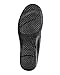 REFRESH Women Textured Leatherette Mary Jane Velcro Buckle Work Loafer Flat CJ36 - Black Leatherette