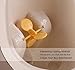 Engaging & Fun - Colorful Frog Boys Potty Training Urinal with Whirling Target - Use a Baby Boy Urinal, Making It Fun, Easy Stress Free to Potty Train a Boy (blue) by MamaKids