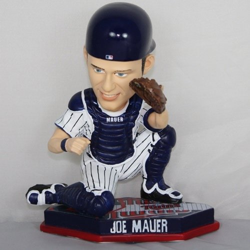 Joe Mauer Minnesota Twins MLB Plate Base Bobblehead