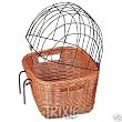 Trixie 2806 Fahrradkorb mit Gitter 44 � 48 � 33 cm