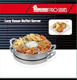HOMEFRONT PRO-SERIES LAZY SUSAN ROTATING BUFFET FOOD SERVER