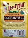 64oz Organic Whole Ground Golden Flaxseed Meal Bob's Red Mil