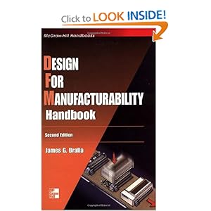 Design for Manufacturability Handbook James Bralla