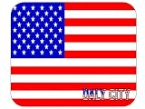 US Flag - Daly City, California (CA)  Mouse Pad