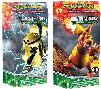 Asmodée - Poms01 - Pokemon - Cartes - Diamants Et Perles - Starter - Merveilles Secrètes