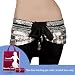 BellyLady Multi Row 338 Coin Belly Dance Wrap, Silver Coins BLACK 51n654%2B6aEL. AA75 BellyLady Multi Row 338 Coin Belly Dance Wrap, Silver Coins BLACK