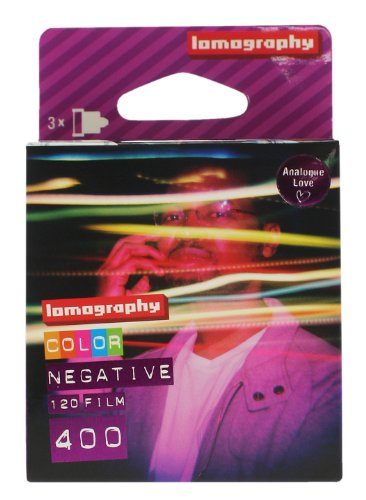 Lomography Color Negative 400 120 (Pack of 3)