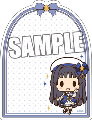 アイドルマスター ミリオンライブ！ ダイカットふせん「最上 静香」ミニキャラVer.