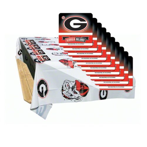 Georgia Bulldogs Tablecloth Coaster Pack