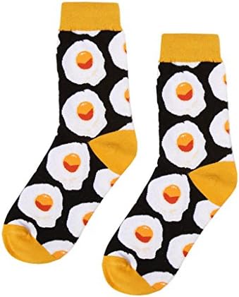 GIGA Women Men Fried egg Short Creative Food Breakfast Short Socks Harajuku Cute