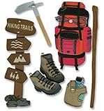 Jolees Boutique Dimensional Stickers, Hiking Trip