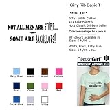 NOT ALL MEN ARE STUPID ... SOME ARE BACHELORS! T-Shirt - 100% Baby Rib Jersey Combed Cotton WOMEN'S T-Shirt - Sweat Shop Free