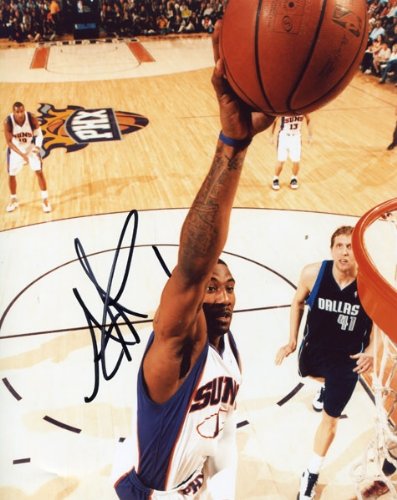 Amare Stoudemire Autographed/Hand Signed Phoenix Suns Basketball 8x10 Photo