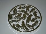 Feathers Round Trivet