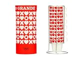 Present Time Bud Coffee Set Tower Hugs & Kisses with Ceramic Stand  from Present Time UK