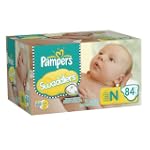 Pampers Swaddlers Diapers Big Pack Size Newborn 84 Count