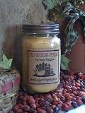 16oz Warm Vanilla Sugar Glass Jar Soy Candle
