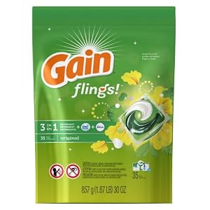 Gain Flings Original Laundry Detergent Pacs 35 Count