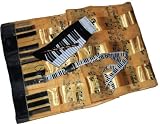 Womens Piano Music Gift Set with Socks, Pen, Scarf & Lanyard