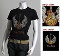Lynyrd Skynyrd Freebird Lyric T-shirt - Womens Large - Created Using the Songs Lyrics