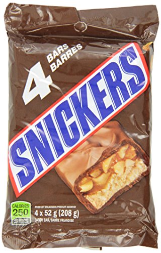 Snickers Chocolate 4 Pack 208g