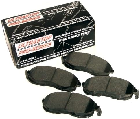 Front Semi Metallic Brake Pad Set For 90-93 Honda Accord With Nissin Calipers - Coupe