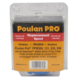 Poulan Pro String Trimmer Spool for PP131, PP135, PP335, PP136, PP336 - .080-Inch #952711580