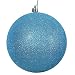 Vickerman 457481-2.75 Turquoise Glitter Ball Christmas Tree Ornament (12 pack) (N590712DG)