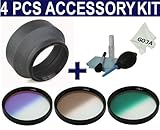4 Pcs Kit for CANON Rebel XT XS XTi 18-55MM and ANY SLR Camera with a 58MM  ....