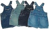Newborn Boys' Denim Shortalls