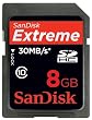 SanDisk 8GB Extreme - SDHC Class 10 High Performance memory card (SDSDX3-008G-P31, Retail Packaging) - NEW 30MB/s edition
